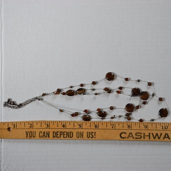 Floating Beaded  Necklace - Picture 5 of 5